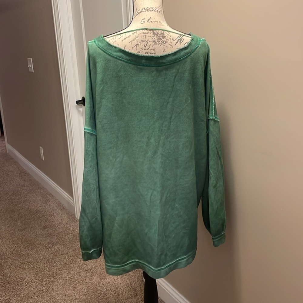 EUC fp movement Free People Rugby Match Pullover in large - Picture 3 of 8